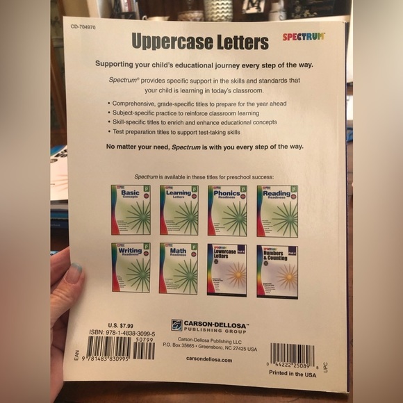 THREE NEW teaching workbooks for early childhood by SPECTRUM - Picture 5 of 9